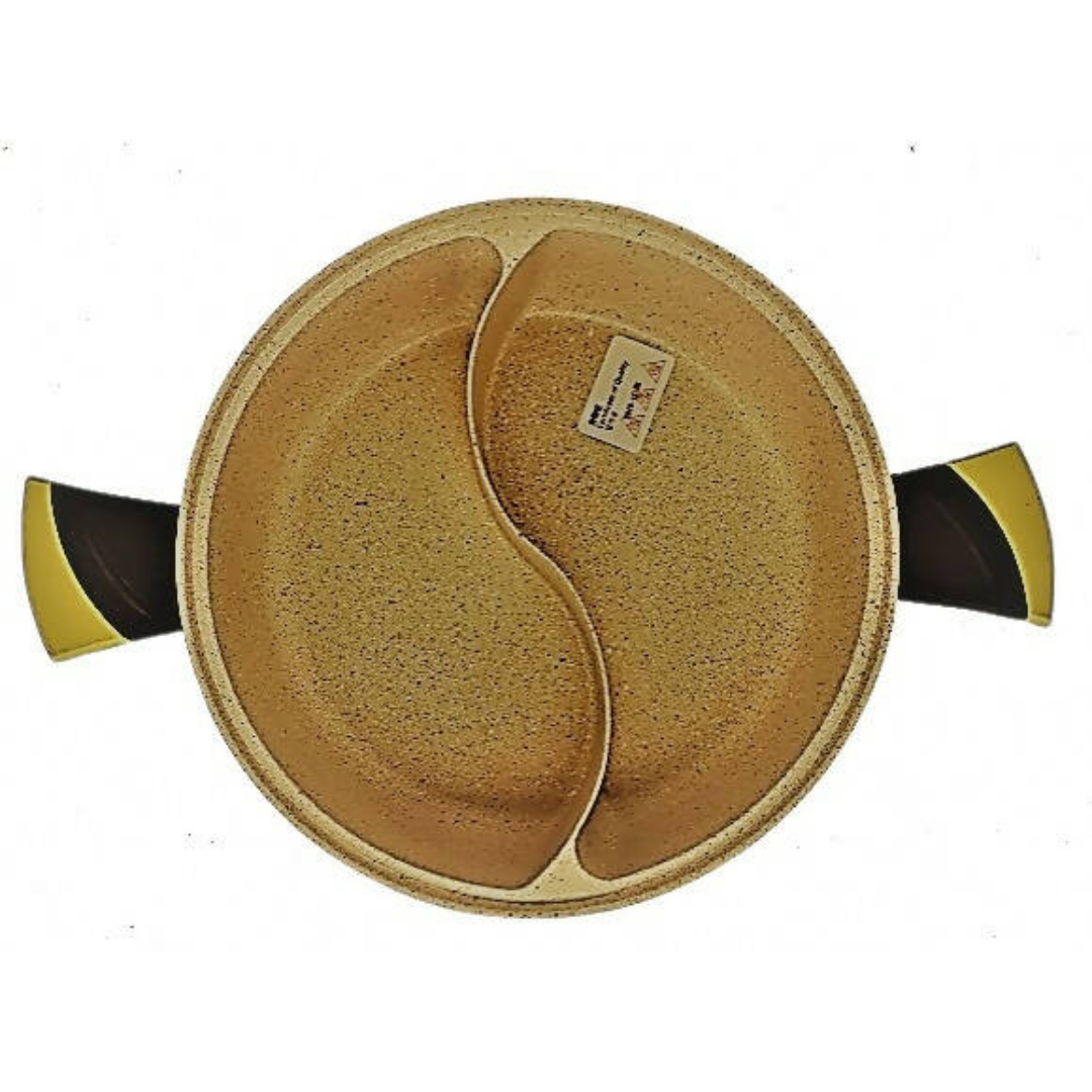 DIDNIKA- 30cm pot Double Pan (Green color) DIDNIKA- 30cm pot Double Pan (Green color)